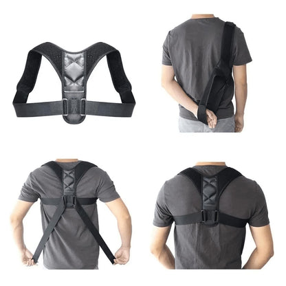 Cinto corretor de postura para as costas, prevenção de corcunda.